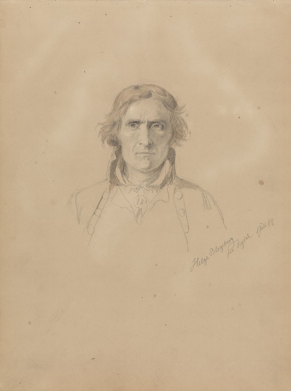 Helge Blegeberg, Sigdal od Adolph Tidemand
