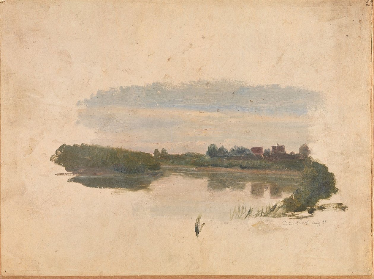 Krajinářská studie od Adolph Tidemand