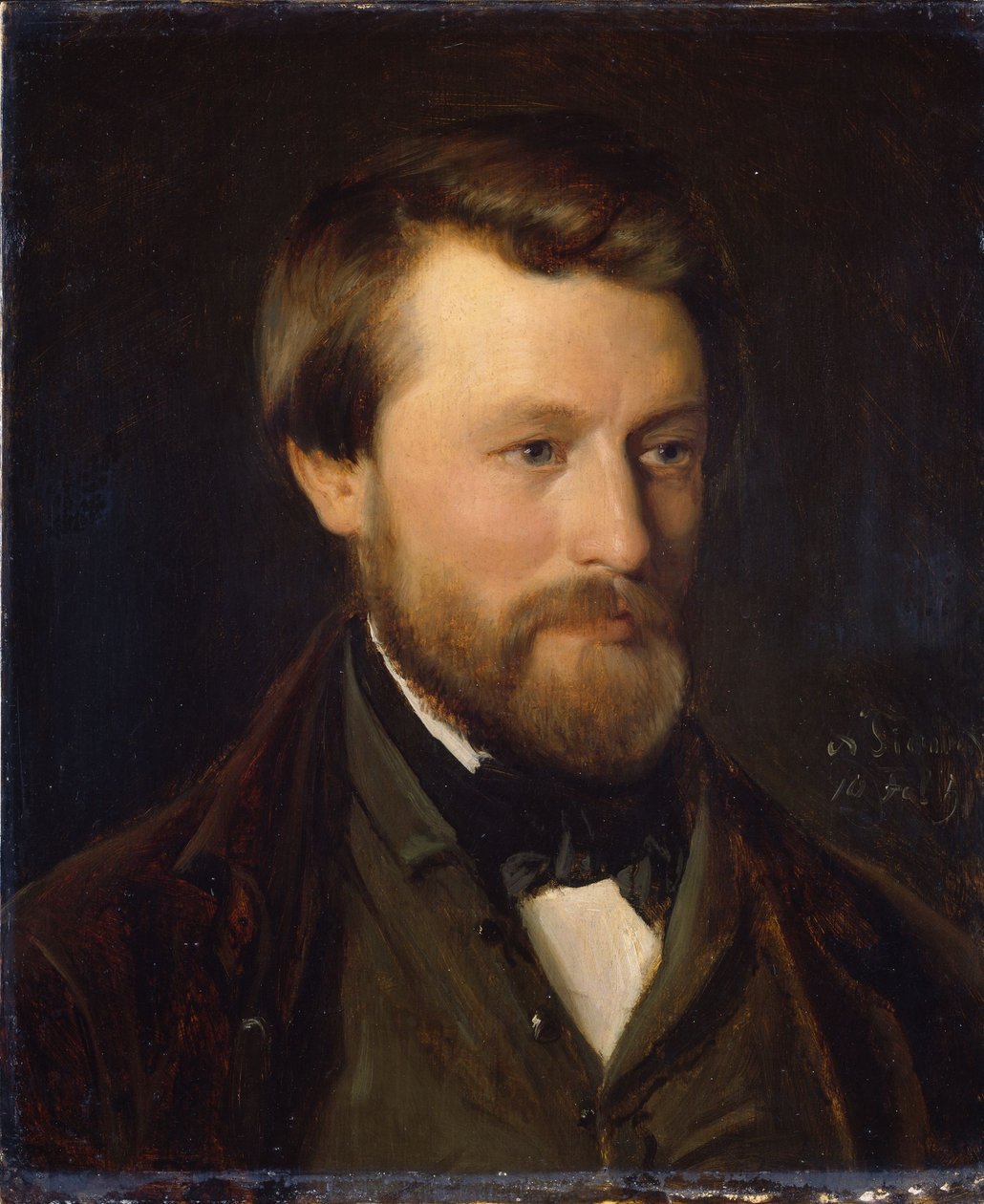 Portrét Emila Tidemanda, bratra umělce od Adolph Tidemand