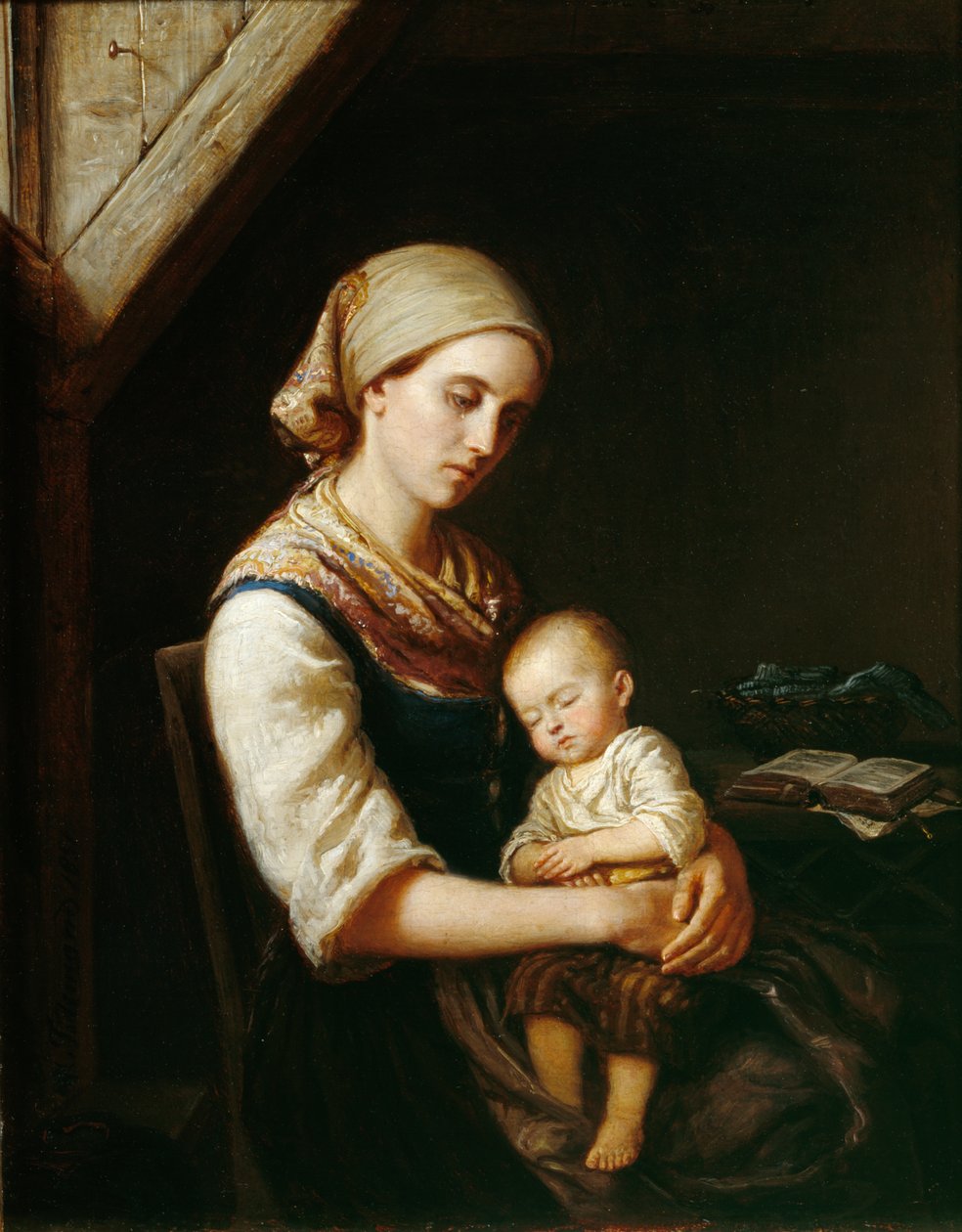 Vdova od Adolph Tidemand