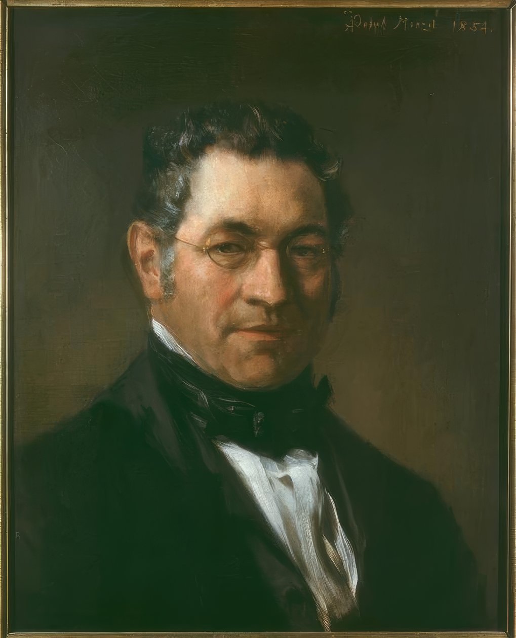 Portrét gentlemana od Adolph Menzel