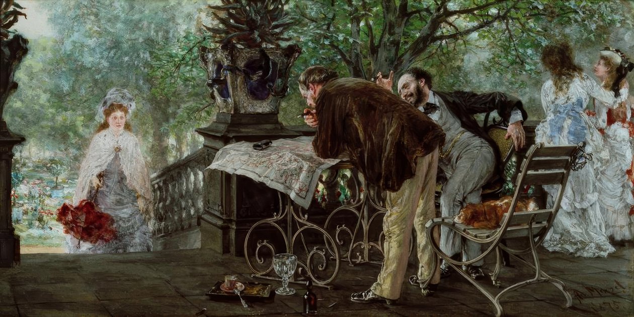 cestovní plány od Adolph Menzel