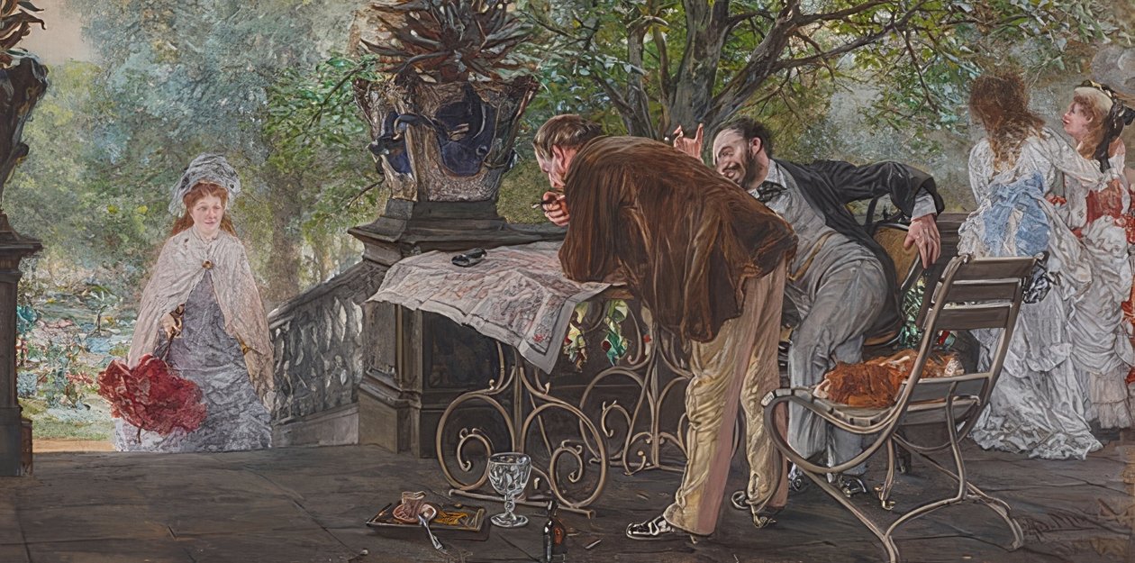 Cestovní plány. 1875 od Adolph Menzel