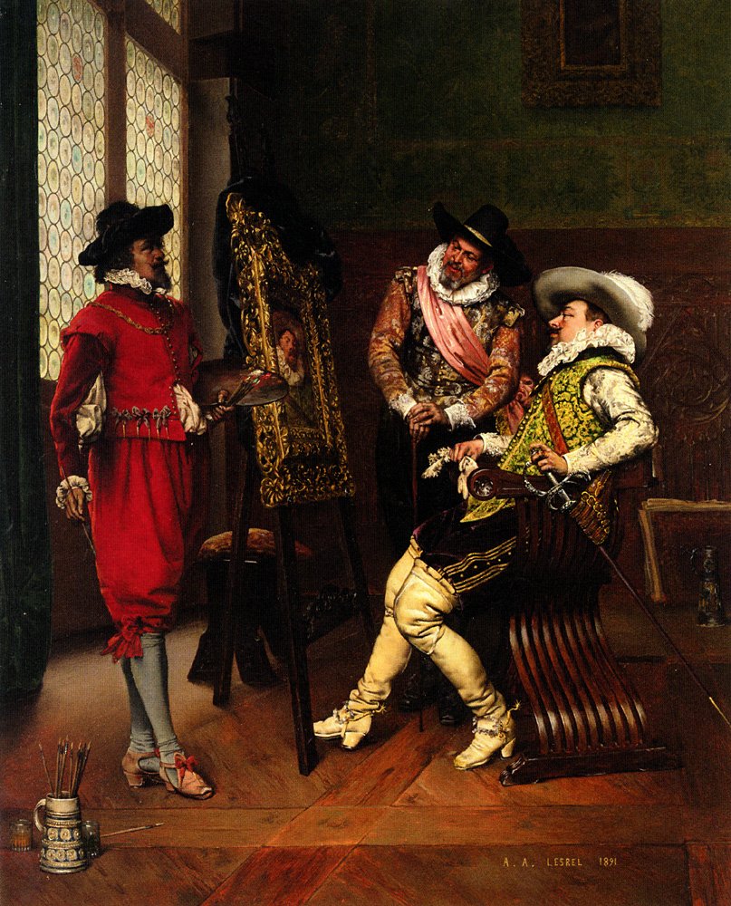 Kritici od Adolphe Alexandre Lesrel