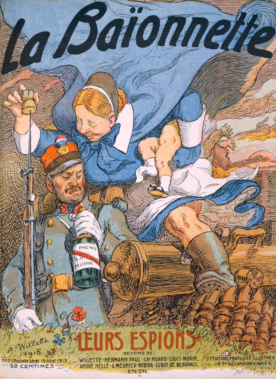 Jejich špióni, titulní strana z 