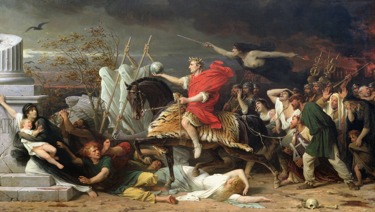 Caesar, 1875 od Adolphe Yvon