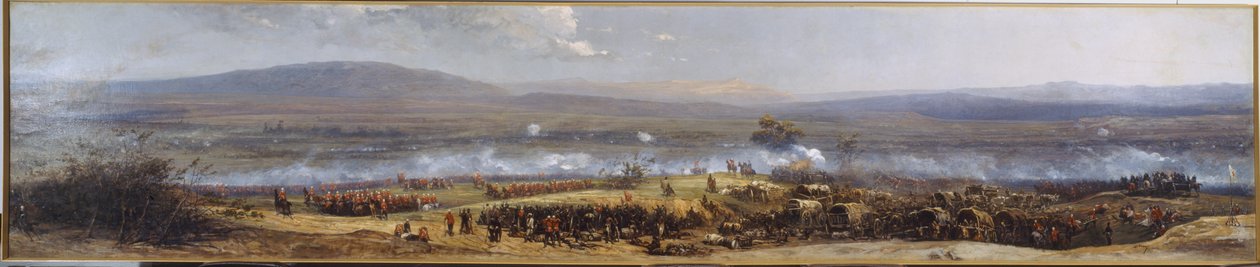 Bitva u Ulnudi 4. července 1879, kolem roku 1880 od Adolphe Yvon