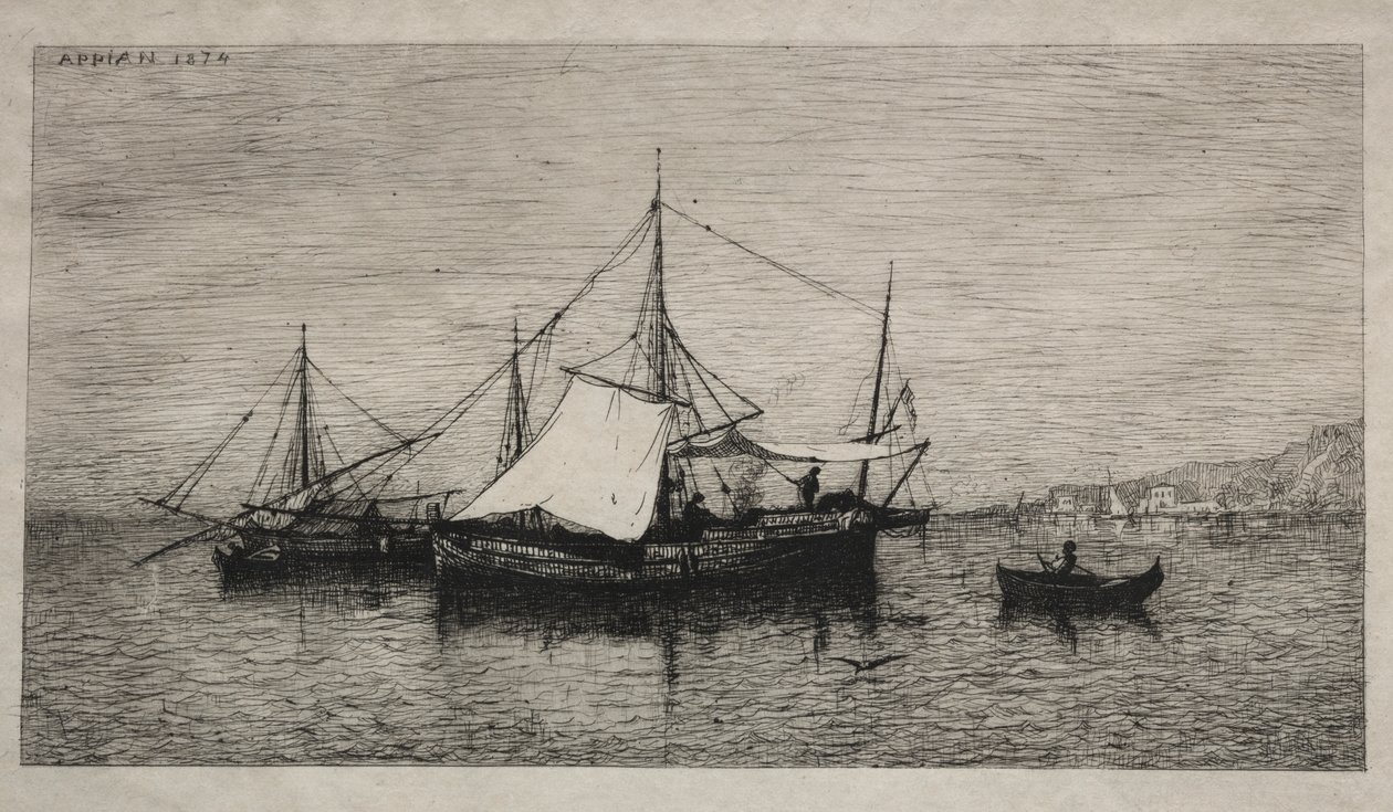 Lodě kabotáže (pobřeží Itálie) od Adolphe Appian