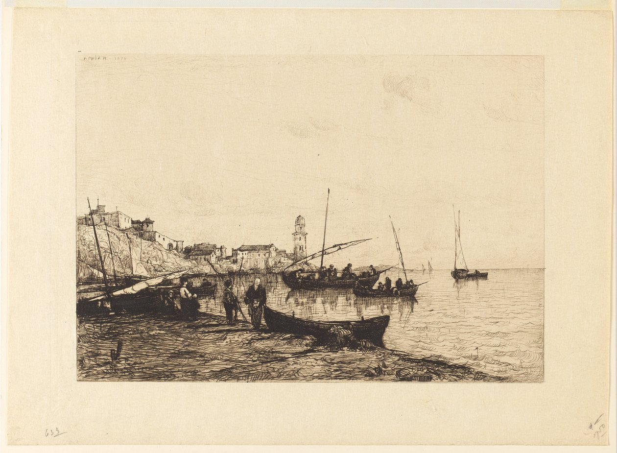 Přístav San Remo od Adolphe Appian