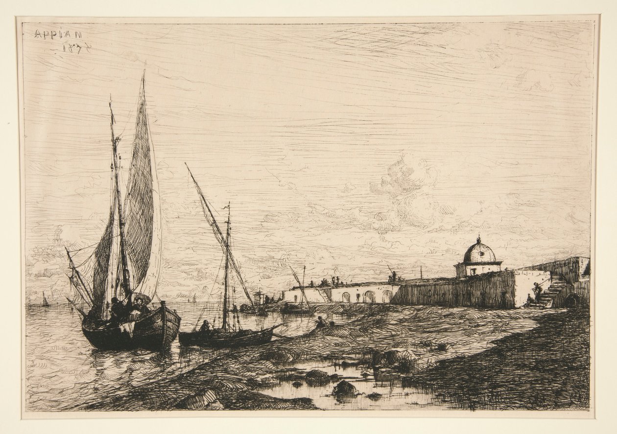 Přístav Sanremo od Adolphe Appian