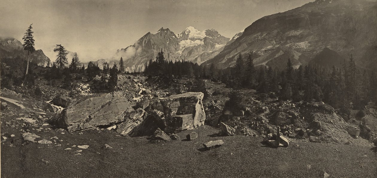 [Alpská krajina] od Adolphe Braun