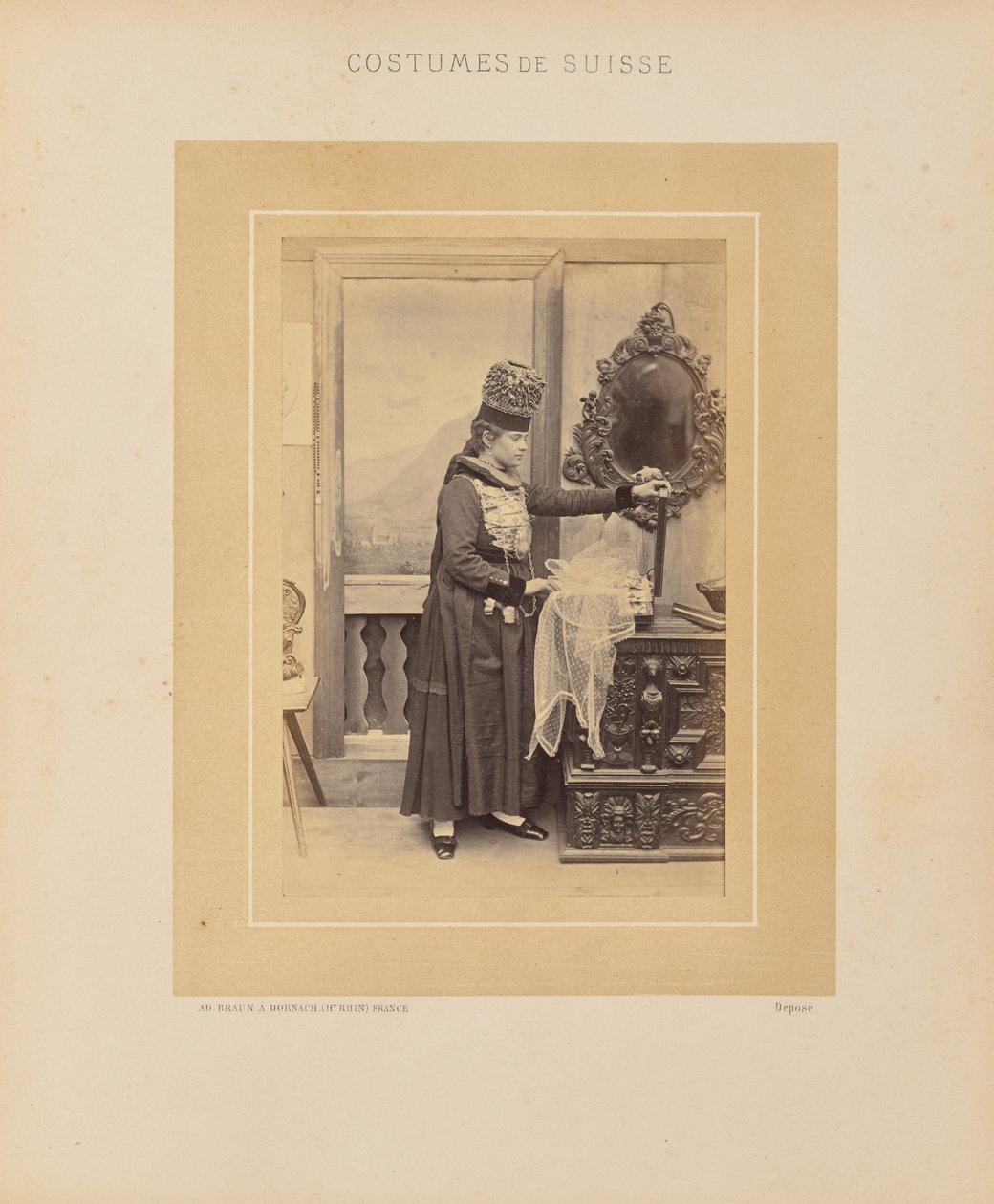 Kanton Fribourg od Adolphe Braun