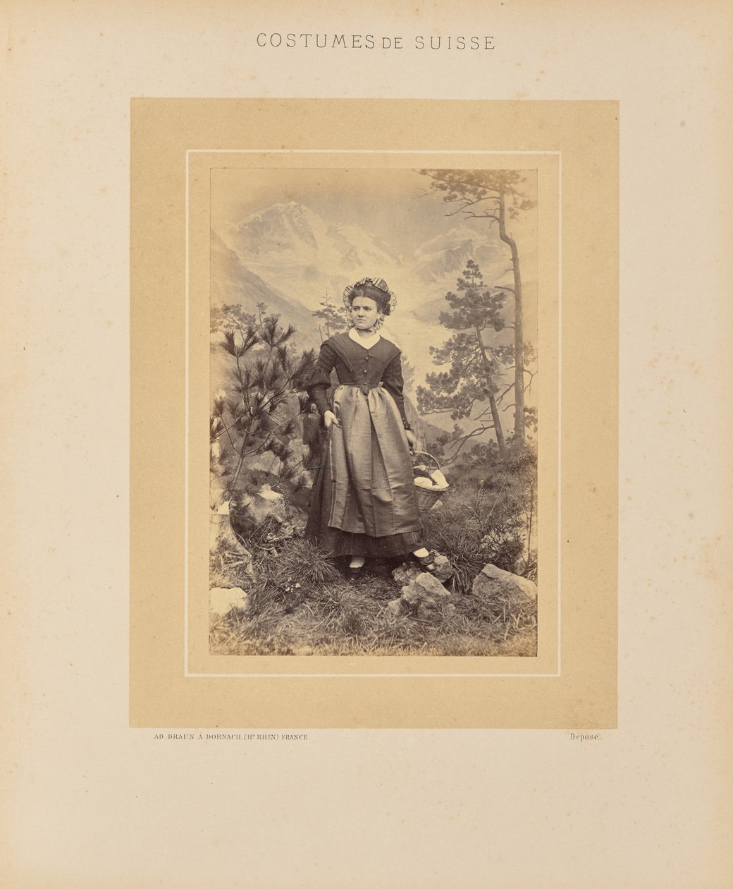 Kanton Graubünden od Adolphe Braun