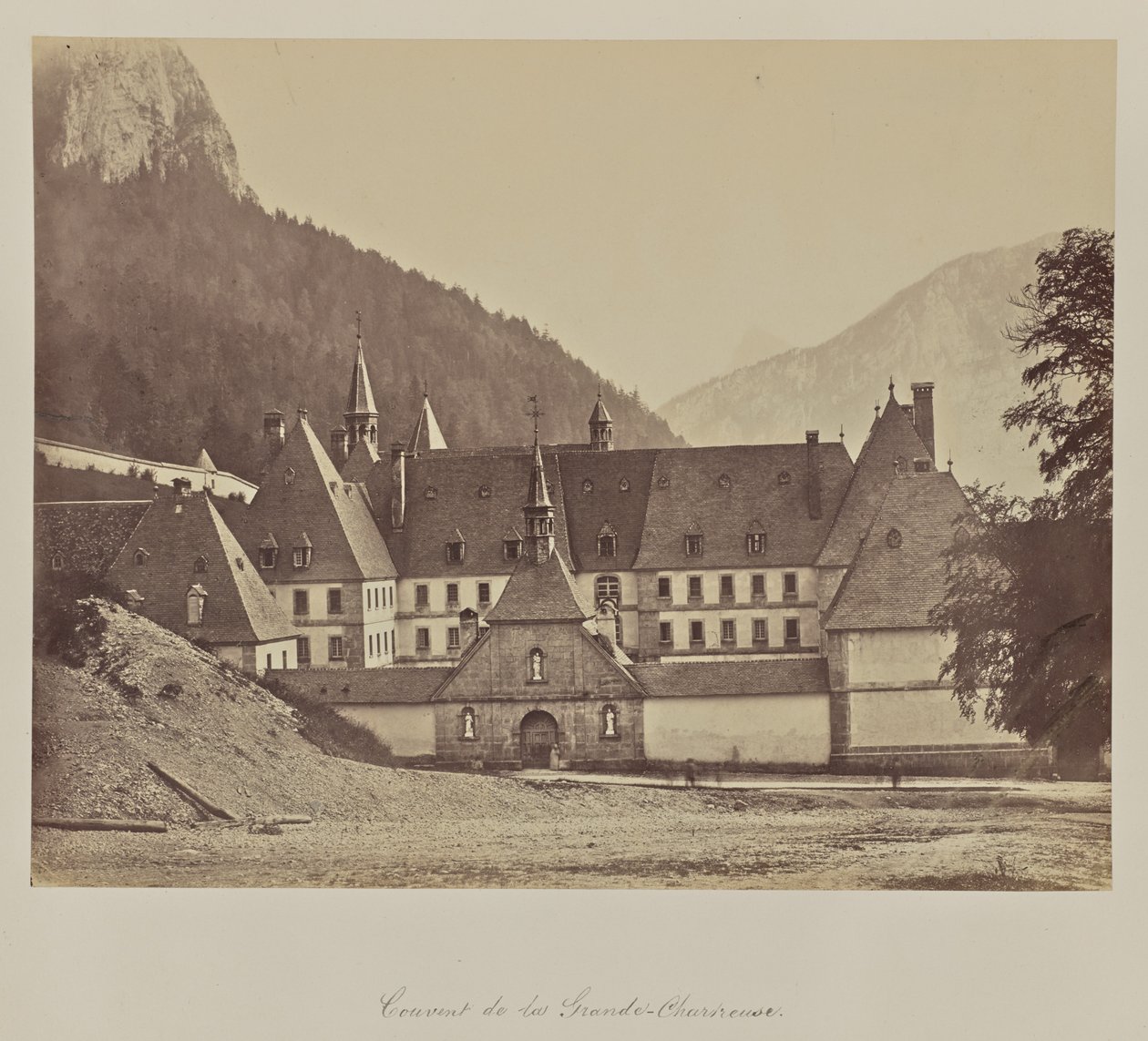 Klášter Grande-Chartreuse. od Adolphe Braun