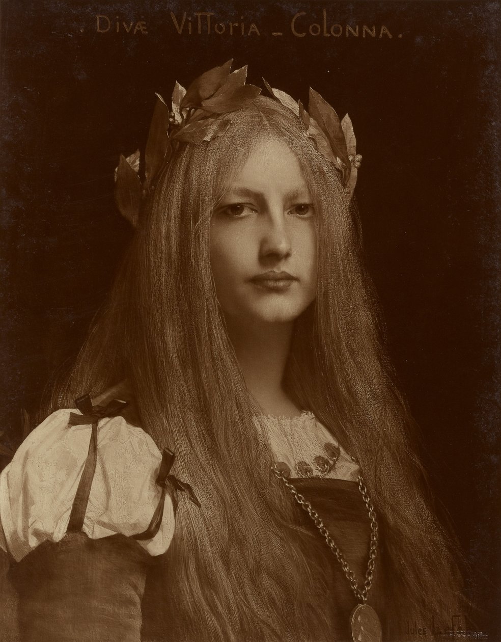 Vittoria Colonna J. Febreho od Adolphe Braun