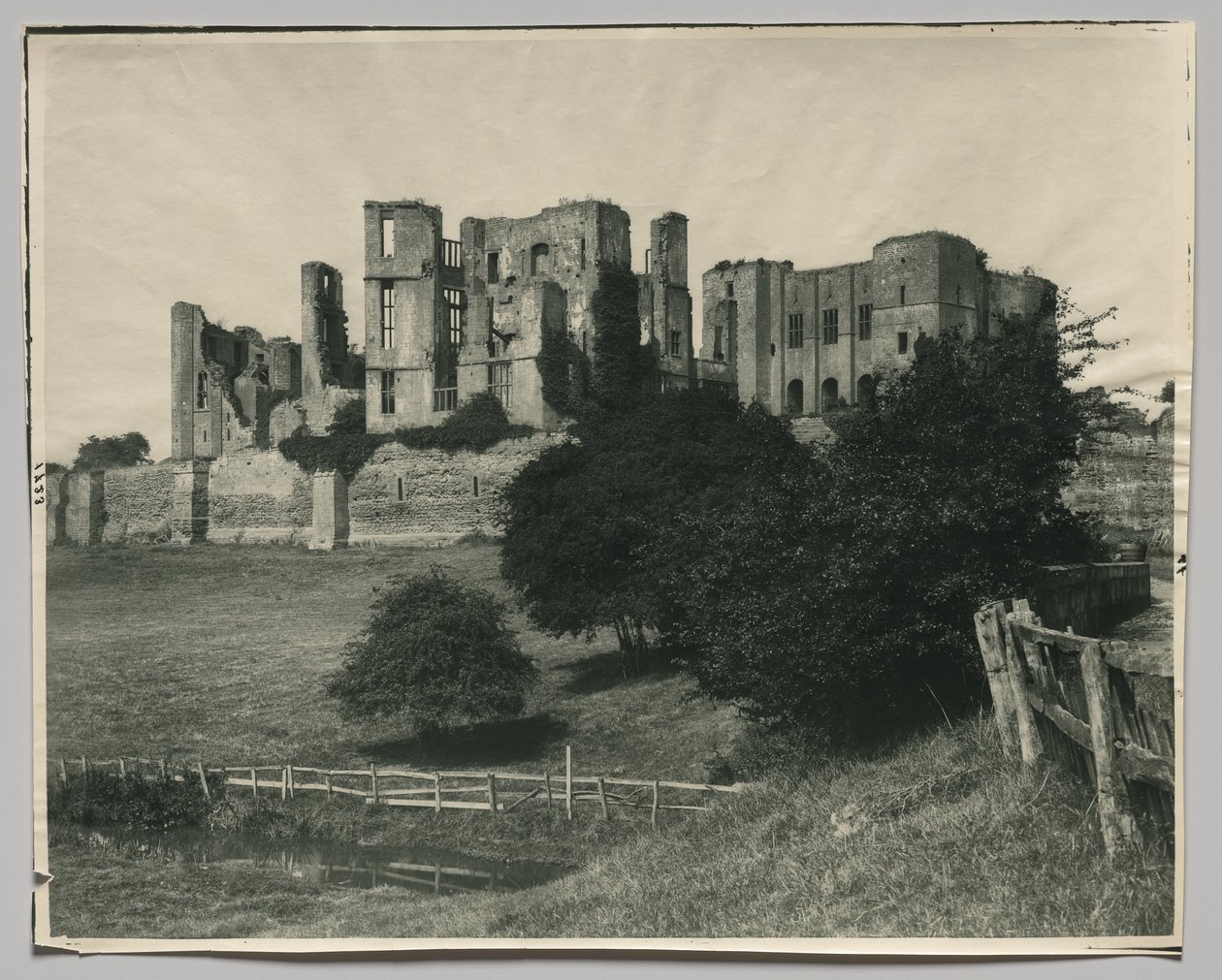 Hrad Kenilworth, Warwickshire, Anglie od Adolphe Braun