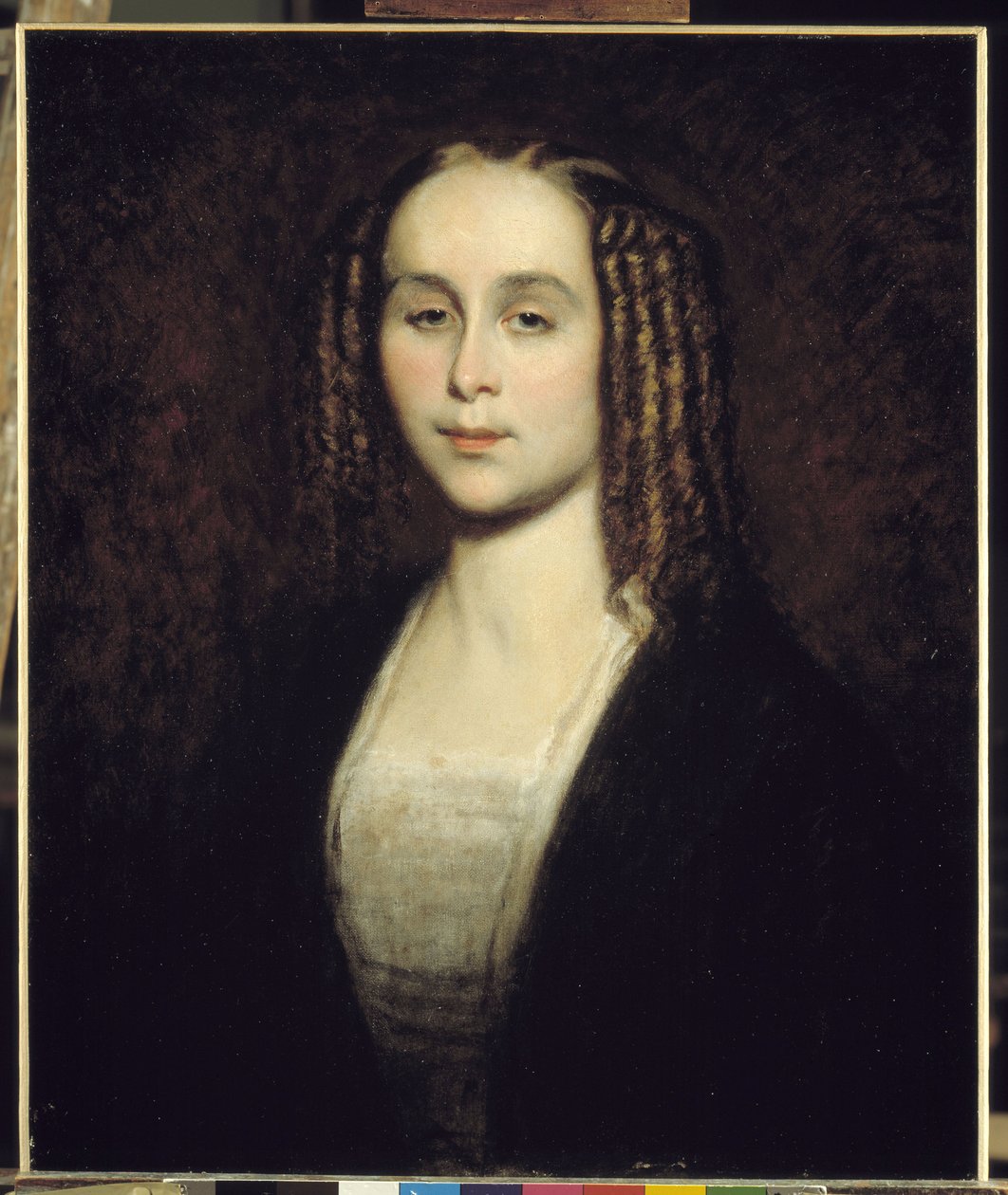Portrét madame Ange Monticelli, tety malíře od Adolphe Joseph Thomas Monticelli