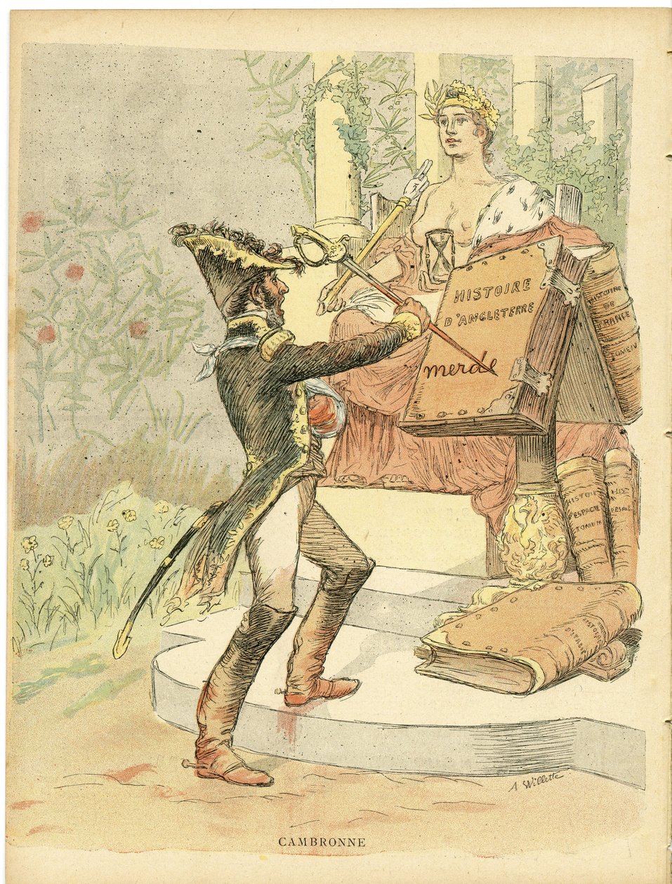 Ilustrace Adolphe dit Willette (1857-1926) v Le Rire, no. 264 od Adolphe Leon Willette