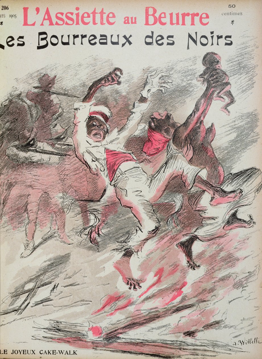 The Executioners of the Blacks, přední strana obálky 