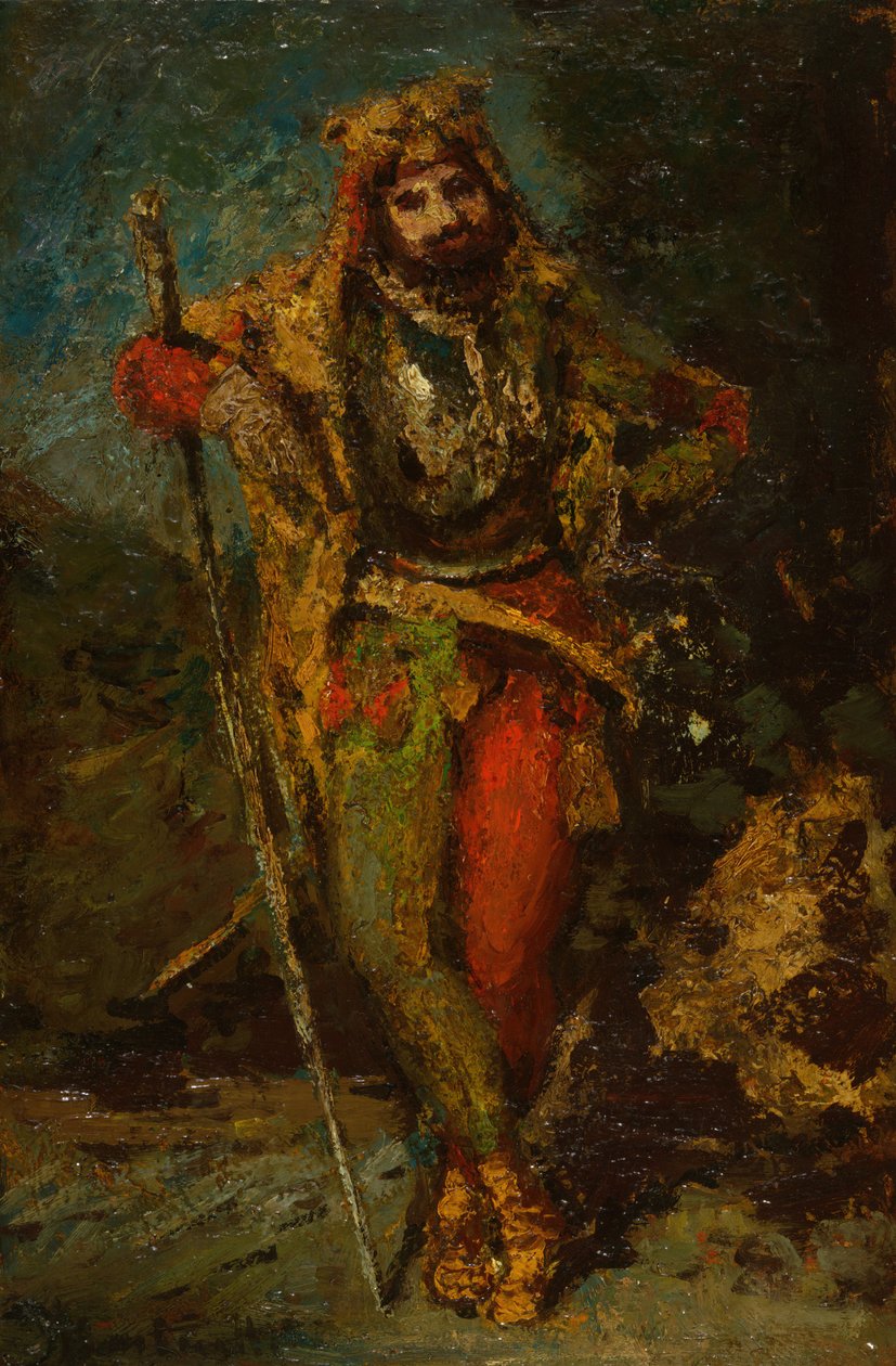 Mefisto z opery Faust, 187086. od Adolphe Monticelli