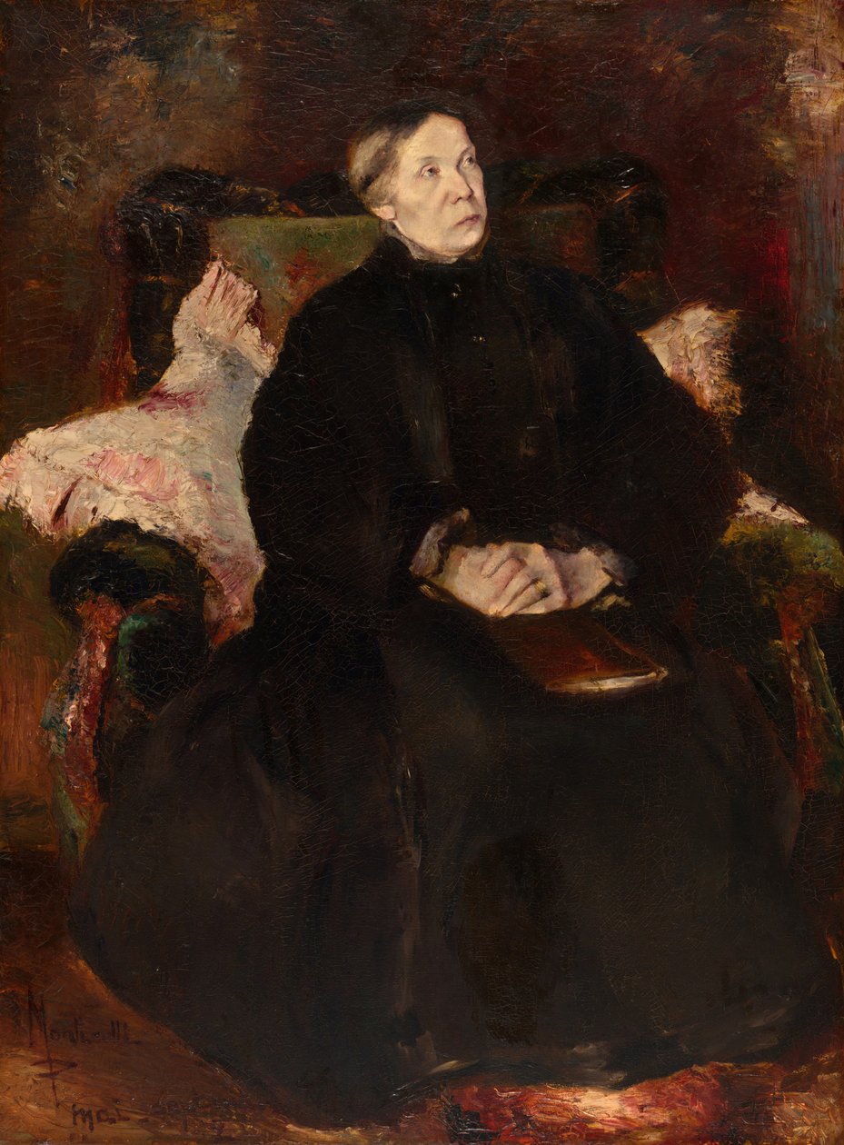 Portrét dámy, 187079. od Adolphe Monticelli
