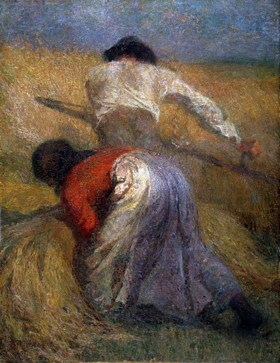 Sklizeň, 19. století. od Adolphe Joseph Thomas Monticelli