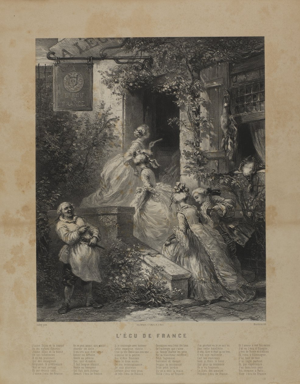 Ecu de France od Adolphe Mouilleron