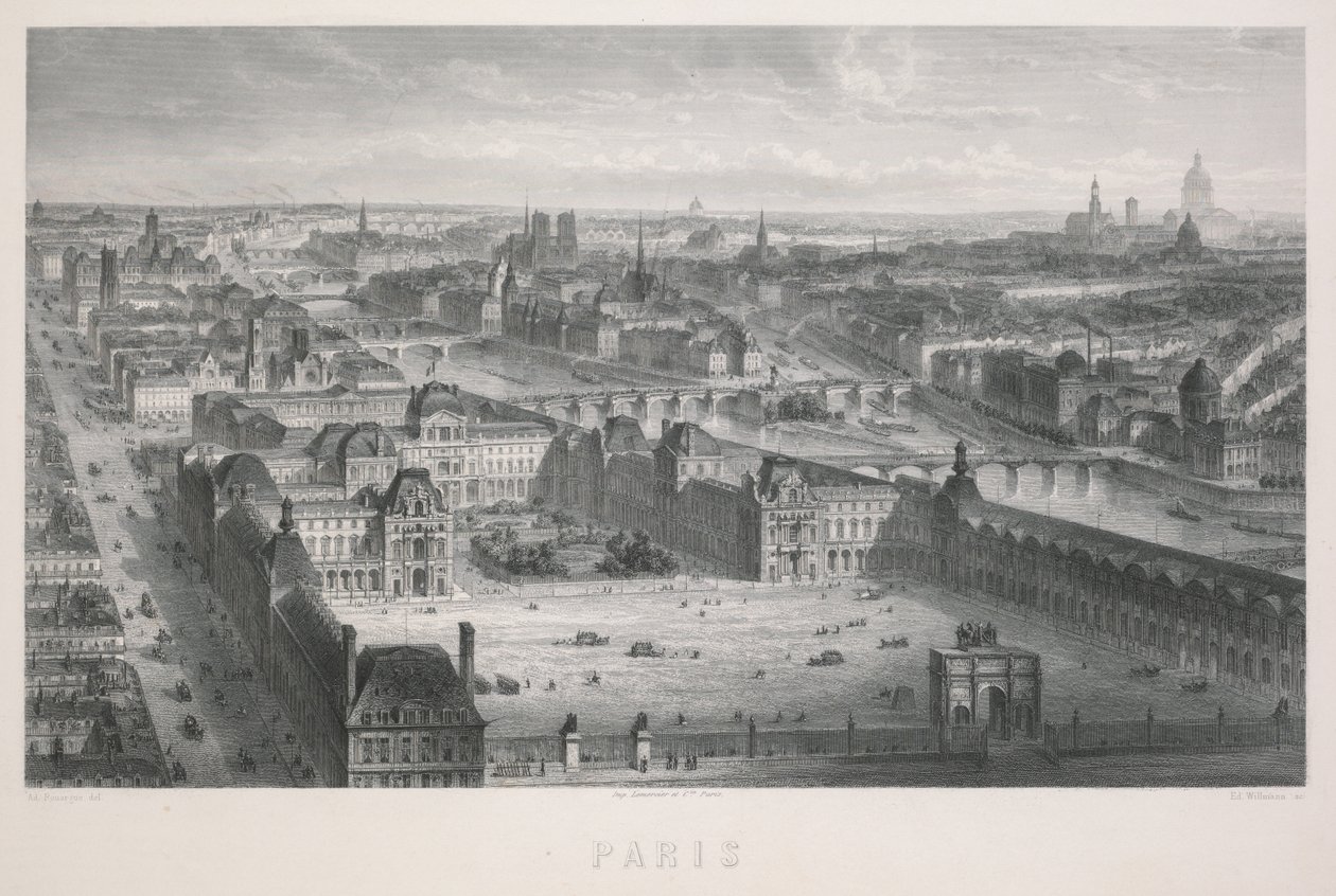 Paříž. od Adolphe Rouargue
