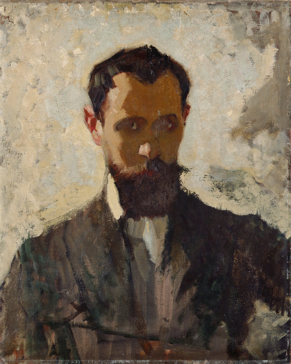 Studie autoportrétu, kolem roku 1912 (olej na plátně) od Adolphe Valette