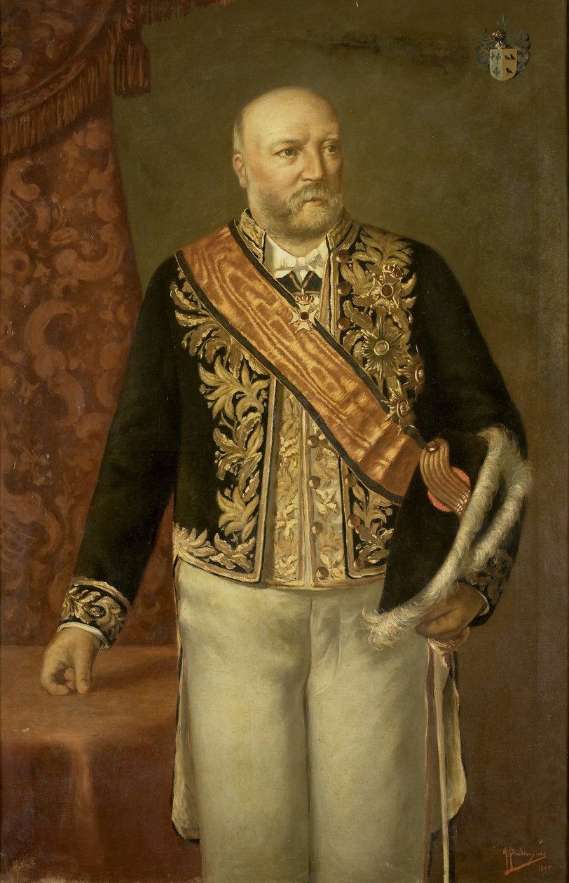 Cornelis Pijnacker Hordijk (1847-1908). generální guvernér (1888–1893) od Adriaan Boudewijnse