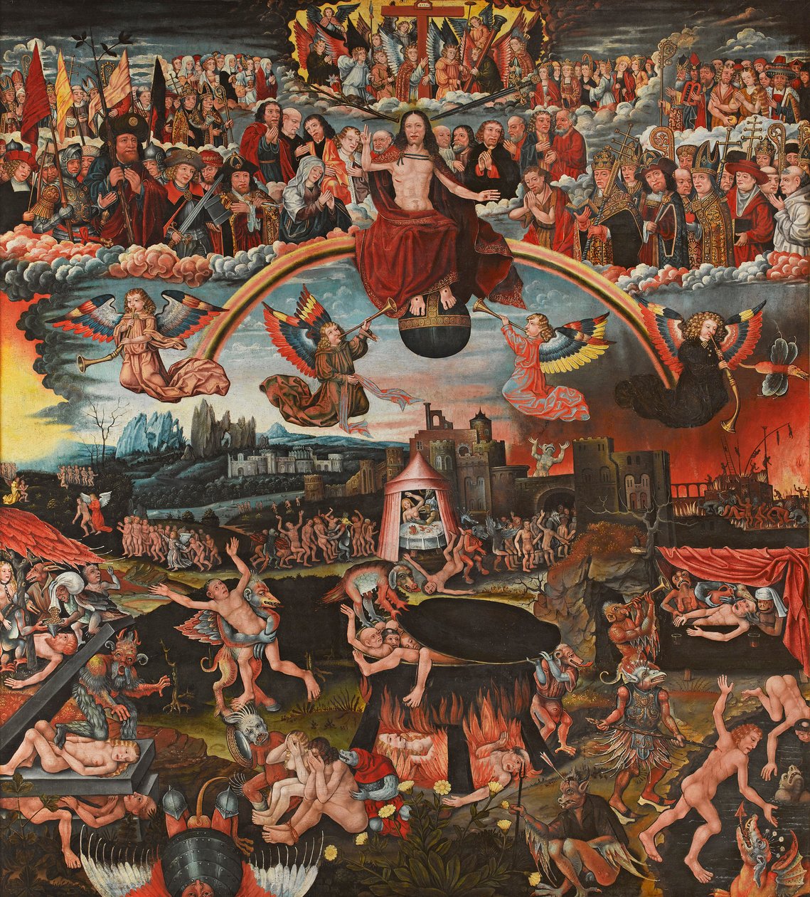 Poslední soud, 1526. od Adriaan Moreels and Pieter Van Boven