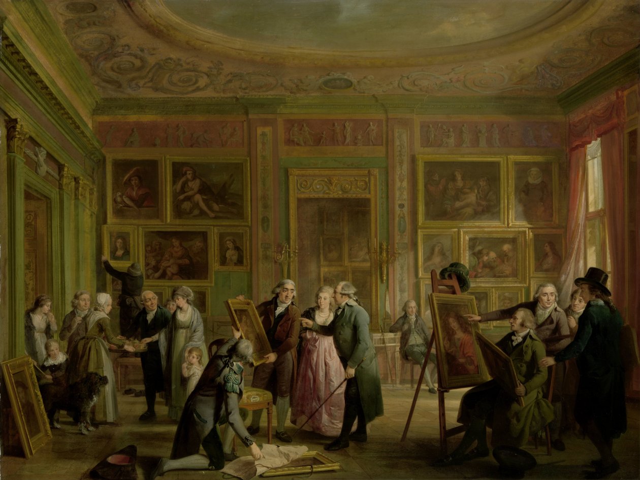 Galerie umění Josephus Augustinus Brentano od Adriaan de Lelie
