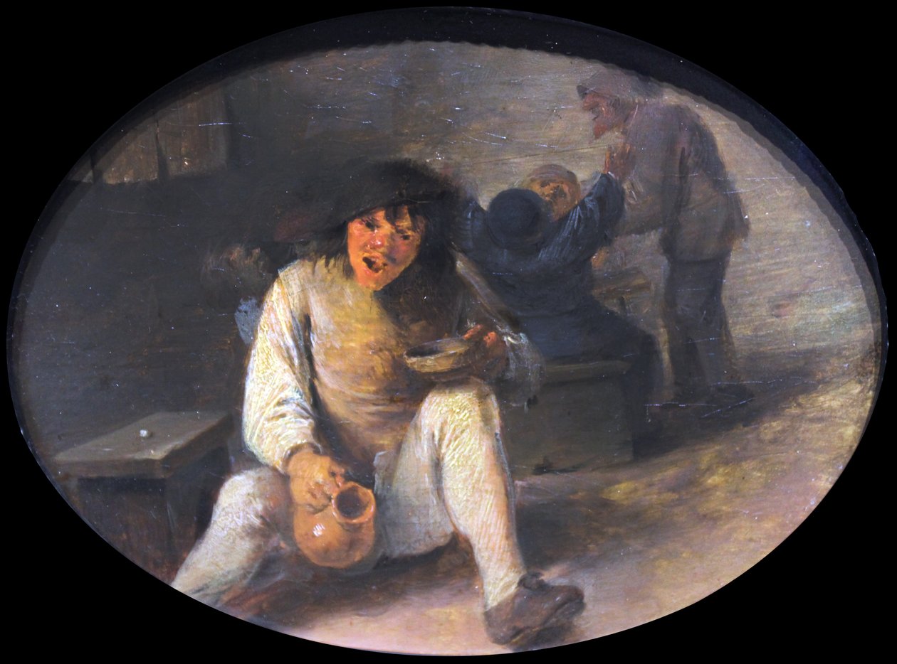 Opilý rolník od Adriaen Brouwer