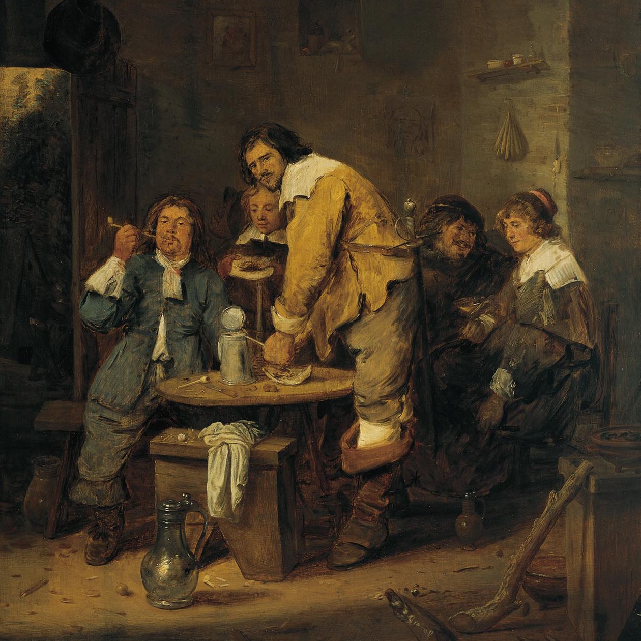 The Tobacco Inn od Adriaen Brouwer
