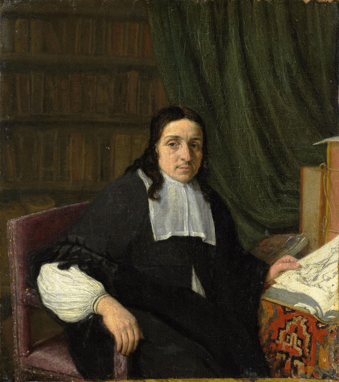 Portrét učence od Adriaen Jansz. van Ostade