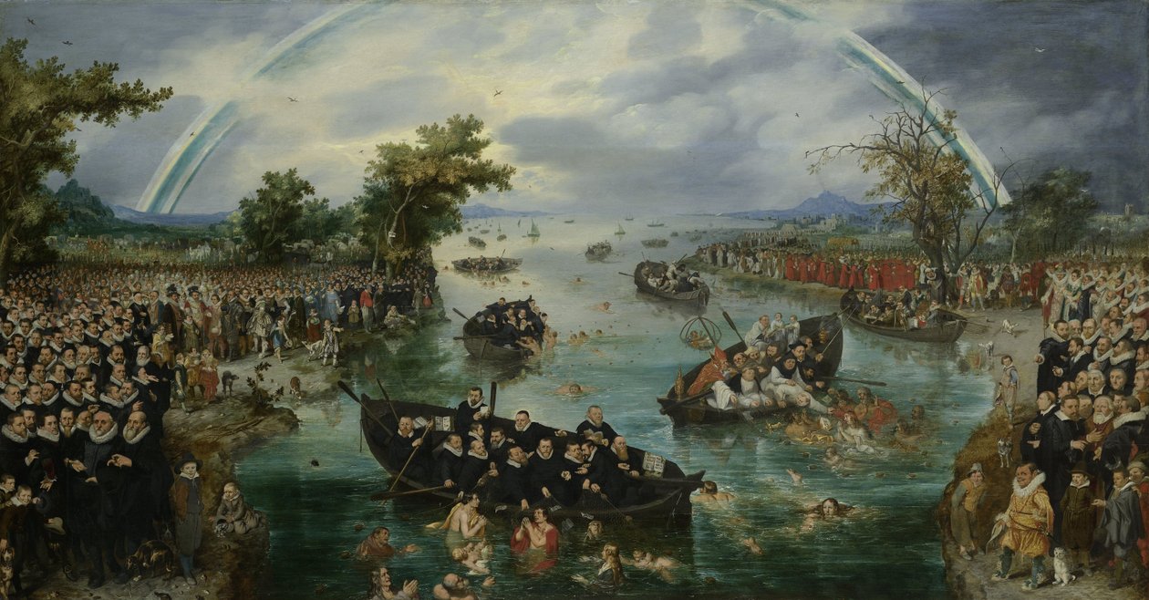 Rybaření duší, 1614 od Adriaen Pietersz van de Venne