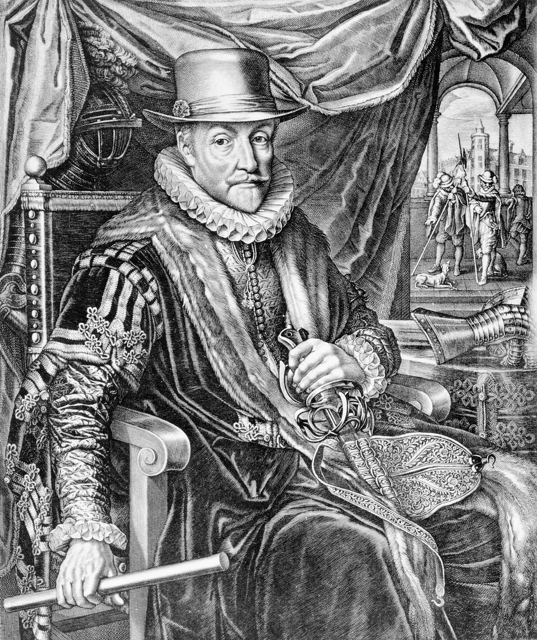 William I., princ Oranžský, vyryl Willem Jacobsz Delff, 1623 od Adriaen van de Venne
