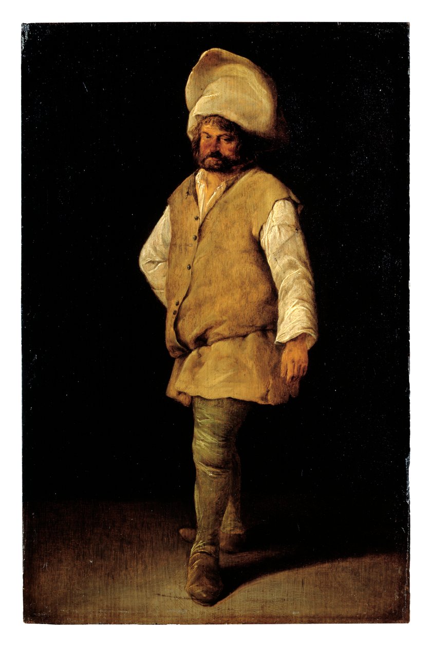 A Porter (olej na panelu) od Adriaen Brouwer
