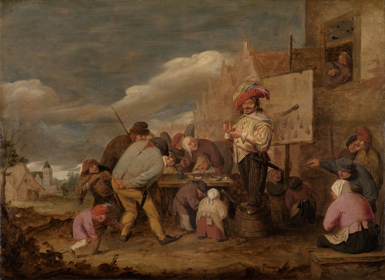 Šarlatán od Adriaen Brouwer