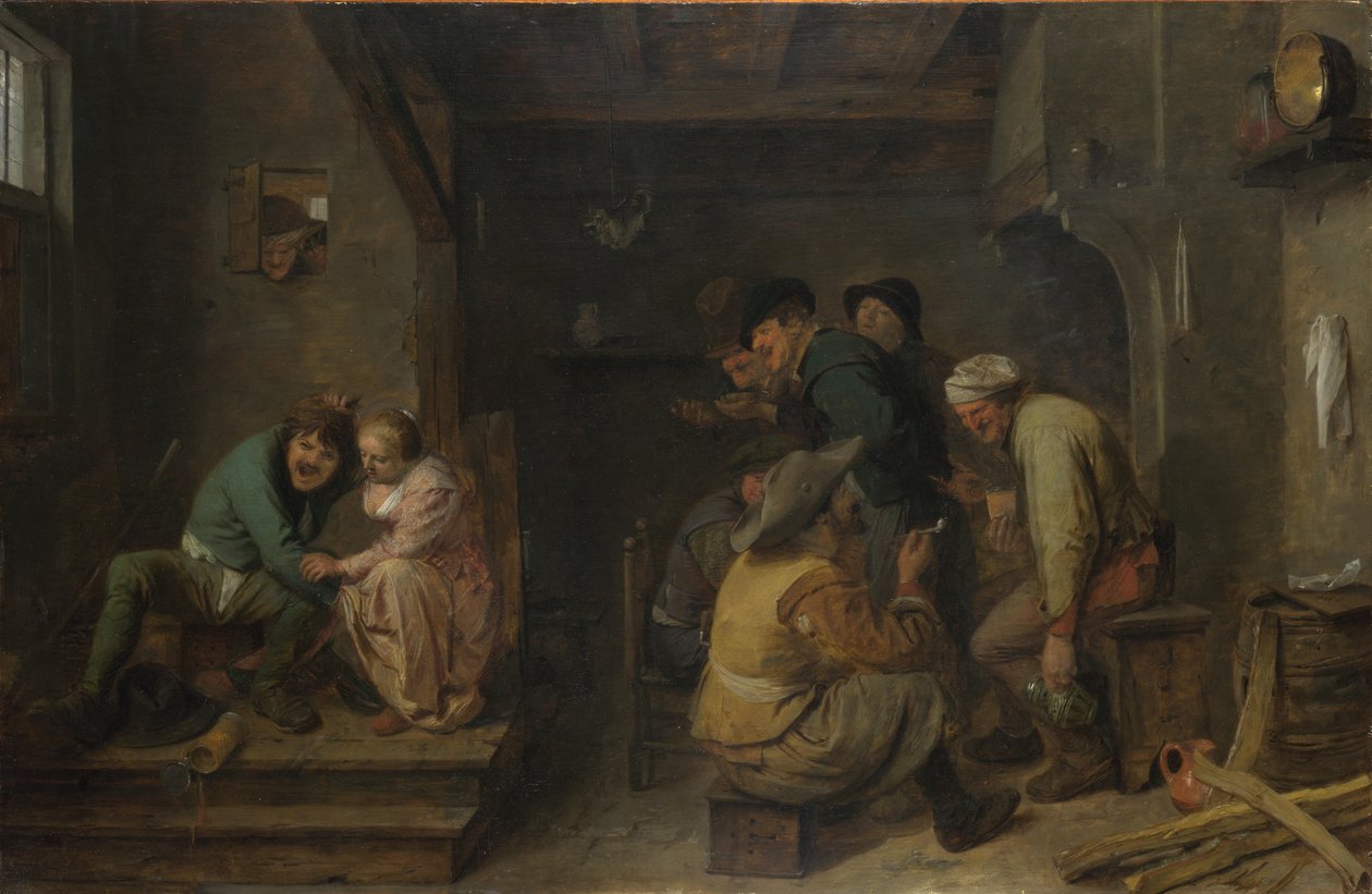 Tavern Scene, c. 1635 od Adriaen Brouwer
