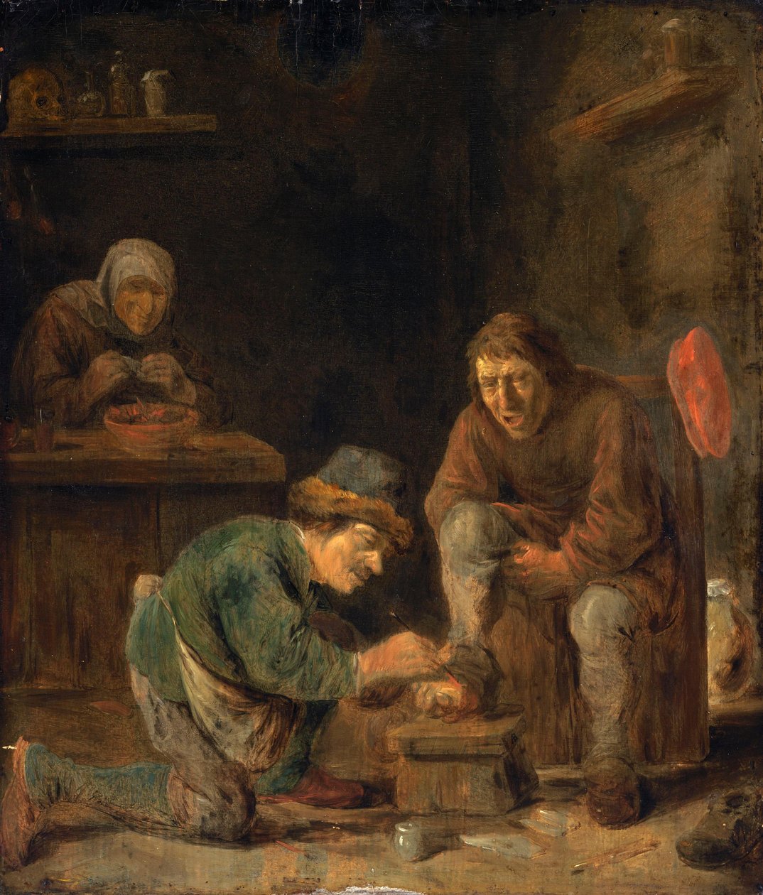 Der Fußarzt od Adriaen Brouwer