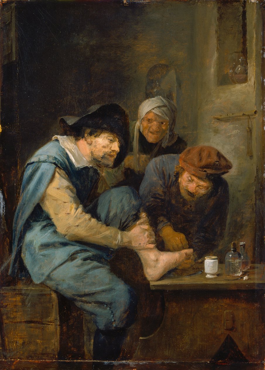 Operace nohy od Adriaen Brouwer