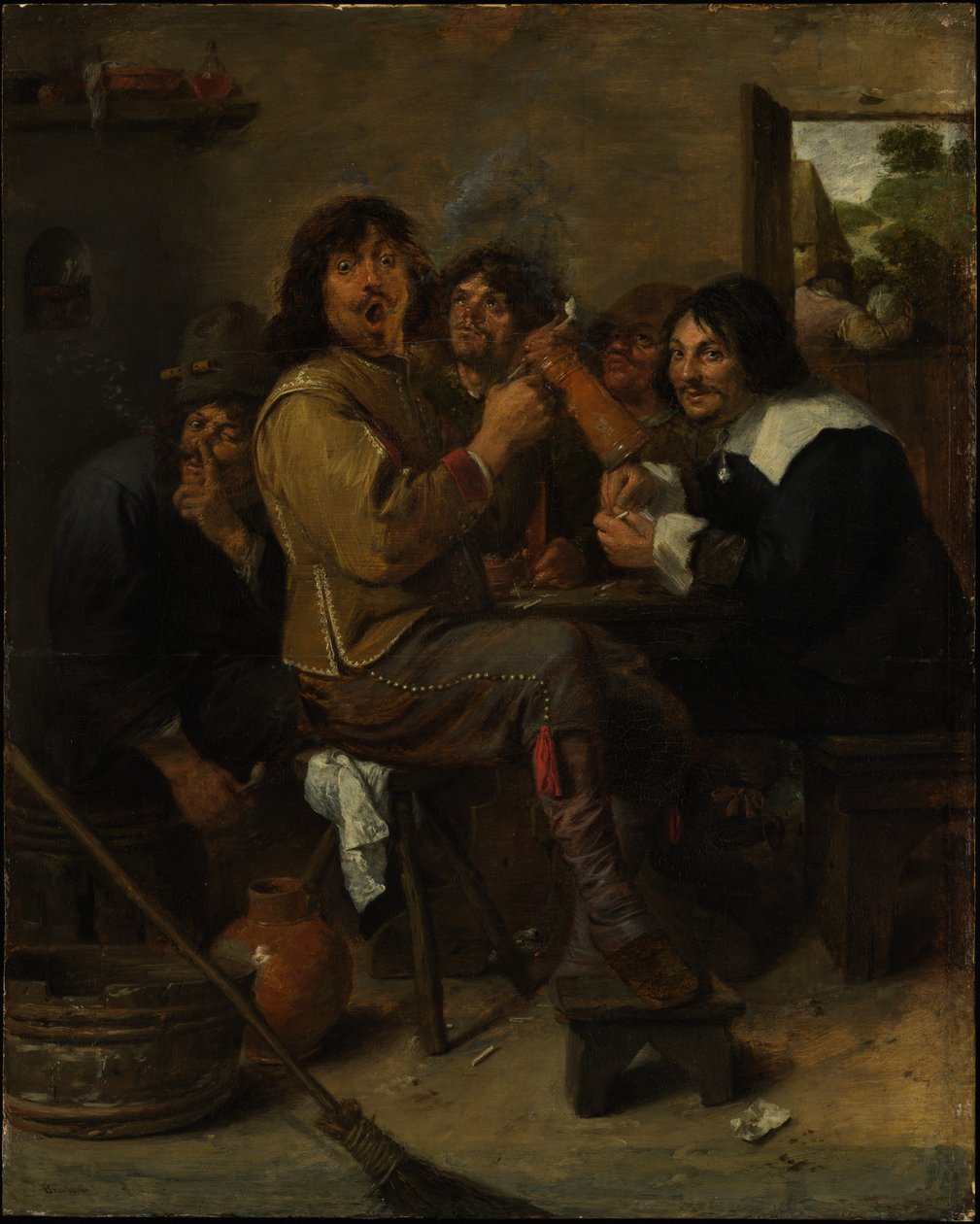 Kuřáci od Adriaen Brouwer