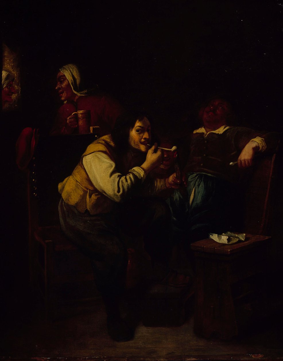 Kuřáci dýmek od Adriaen Brouwer