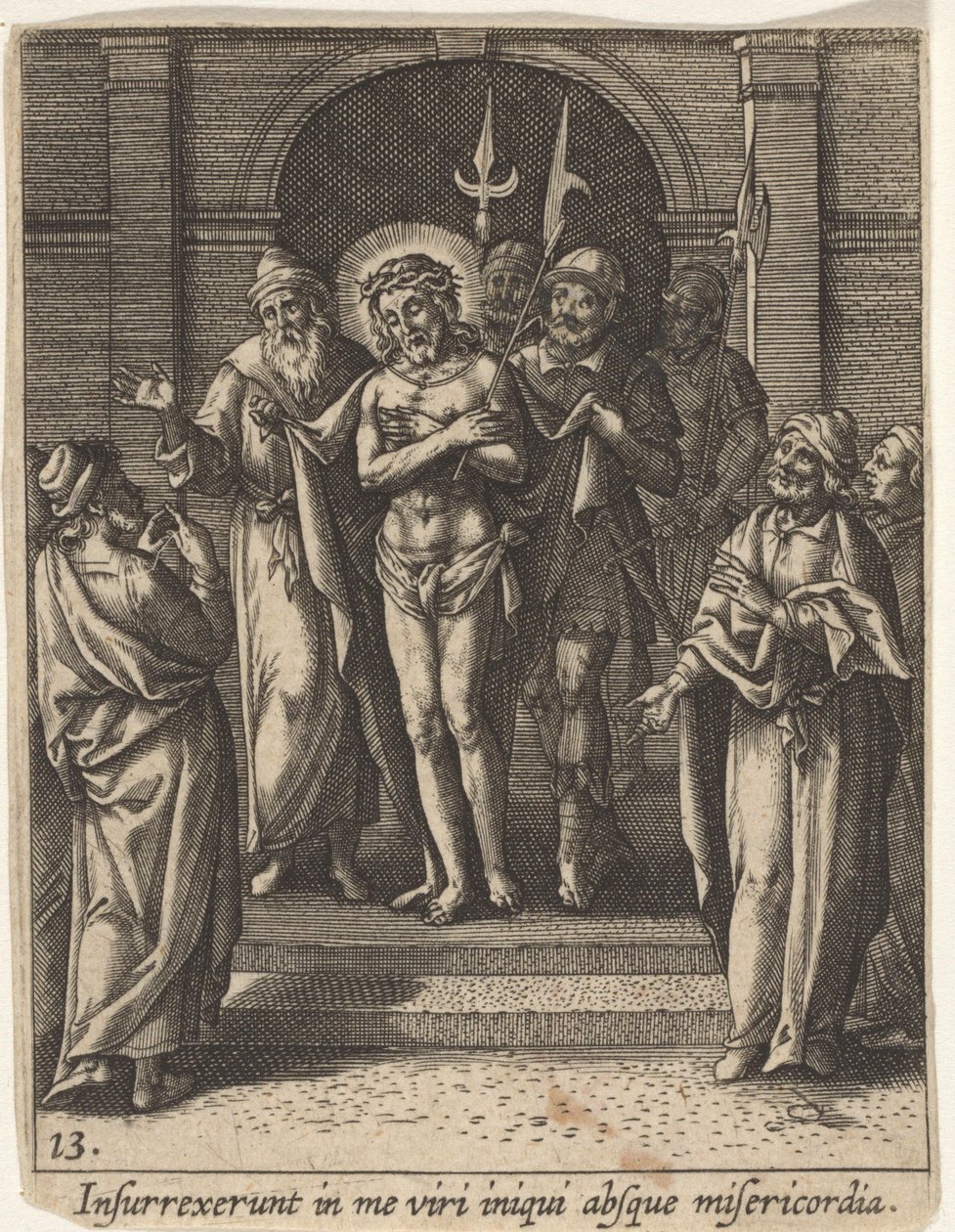 Ecce Homo od Adriaen Collaert