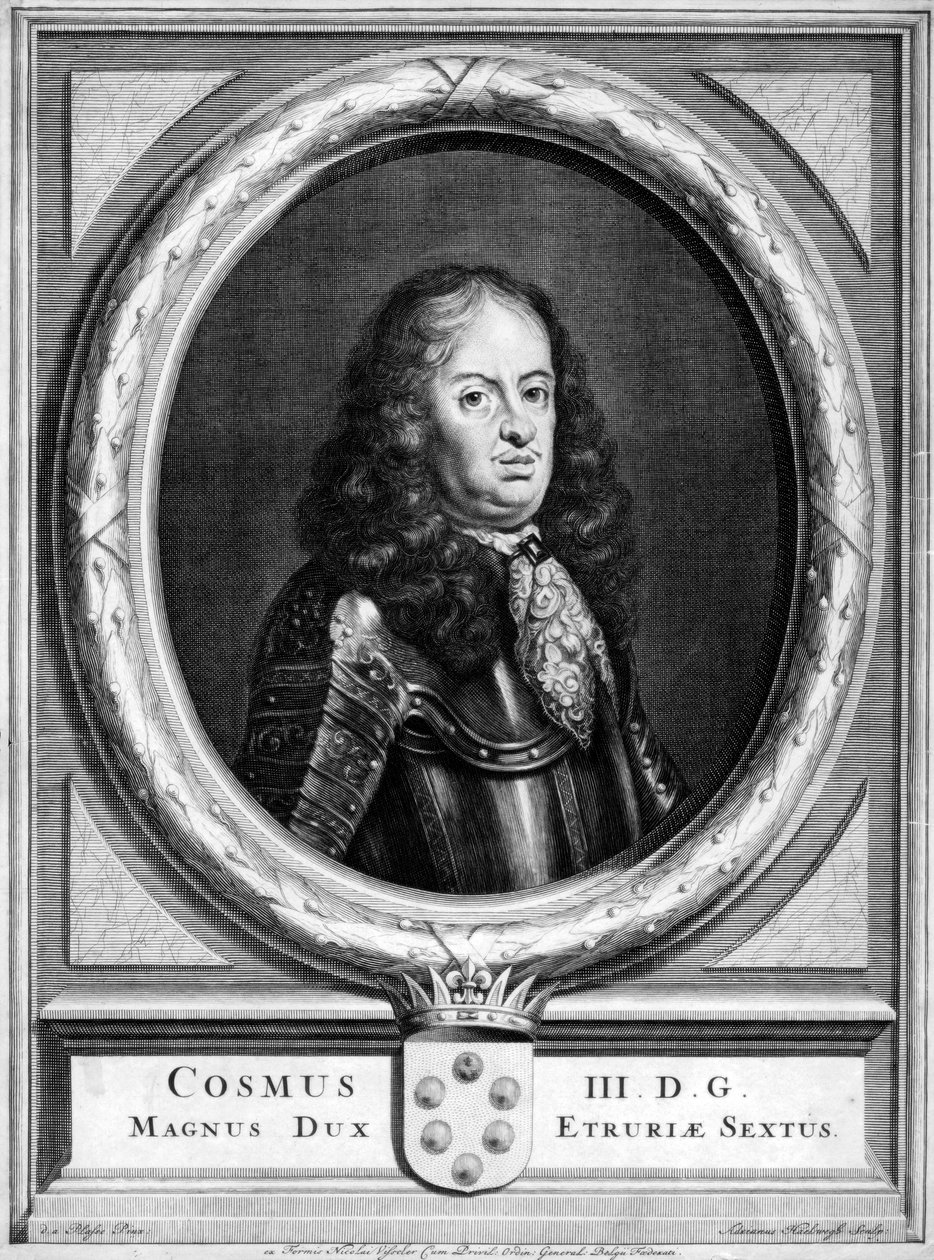 Cosimo III, velkovévoda z Toskánska, 17. století. od Adriaen Haelwegh