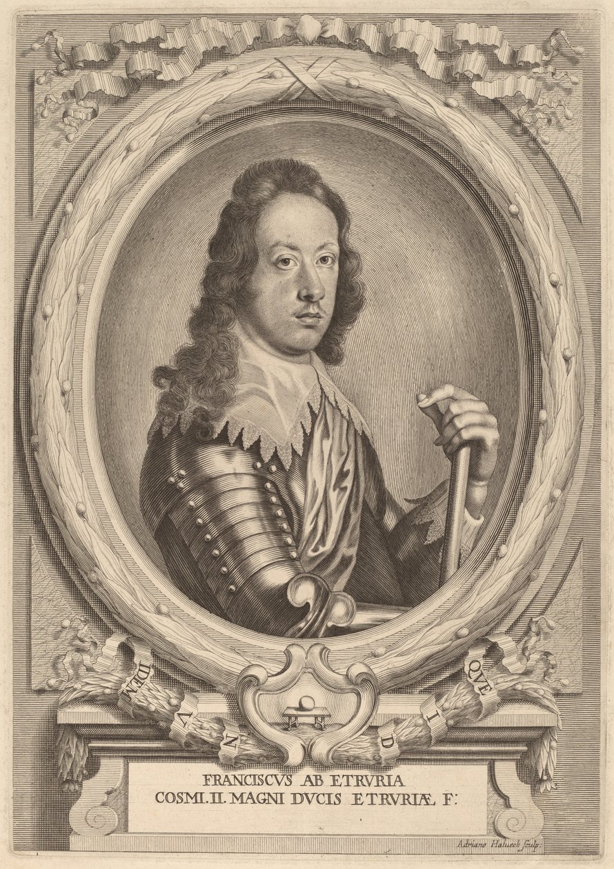 Cosimo II, velkovévoda z Toskánska od Adriaen Haelwegh