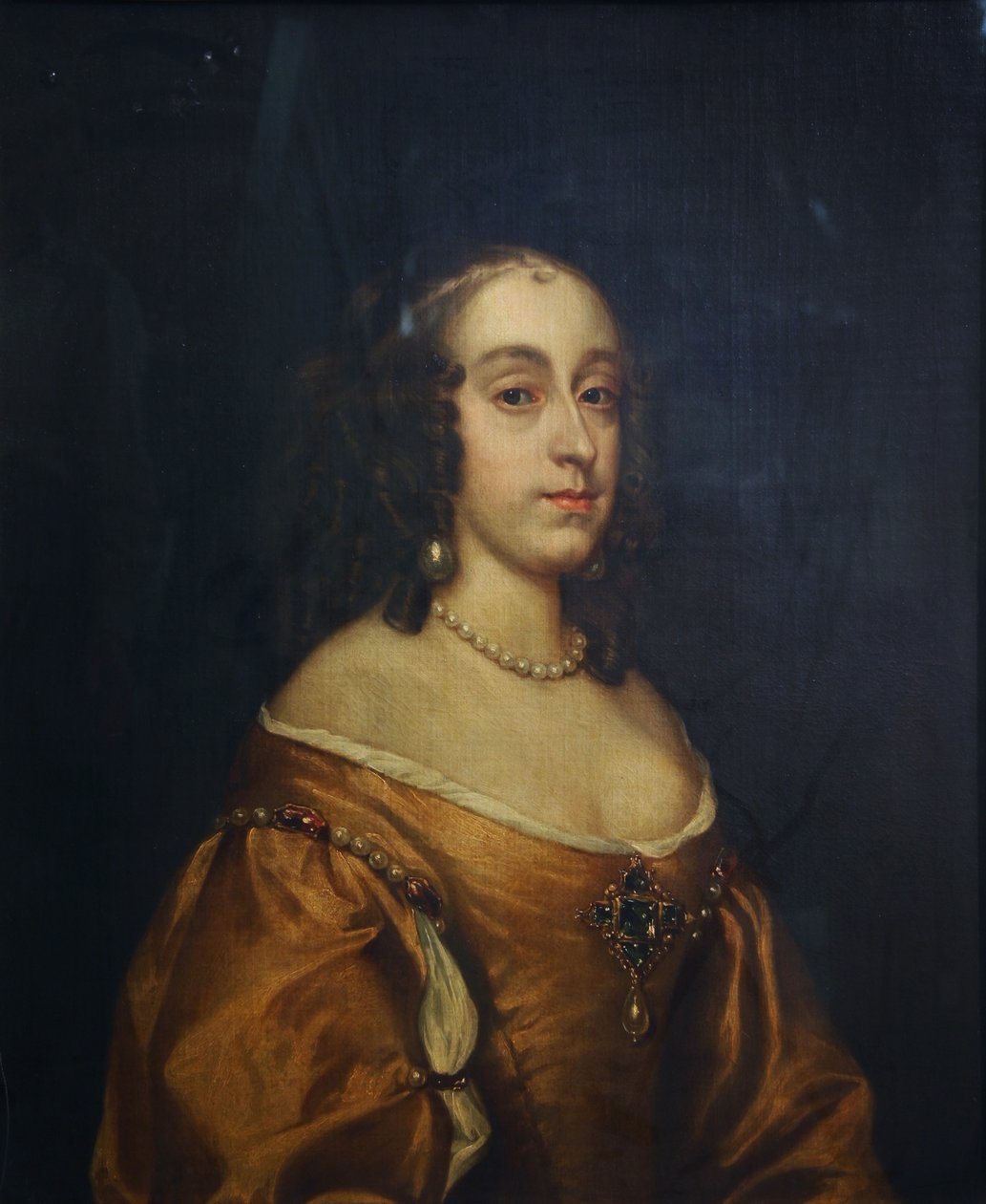 Mary, princezna Royal a princezna z Orange, kolem 1656-60 (olej na plátně) od Adriaen Hanneman