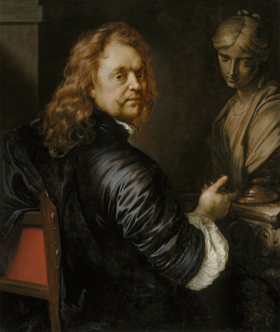 Autoportrét od Adriaen Hanneman