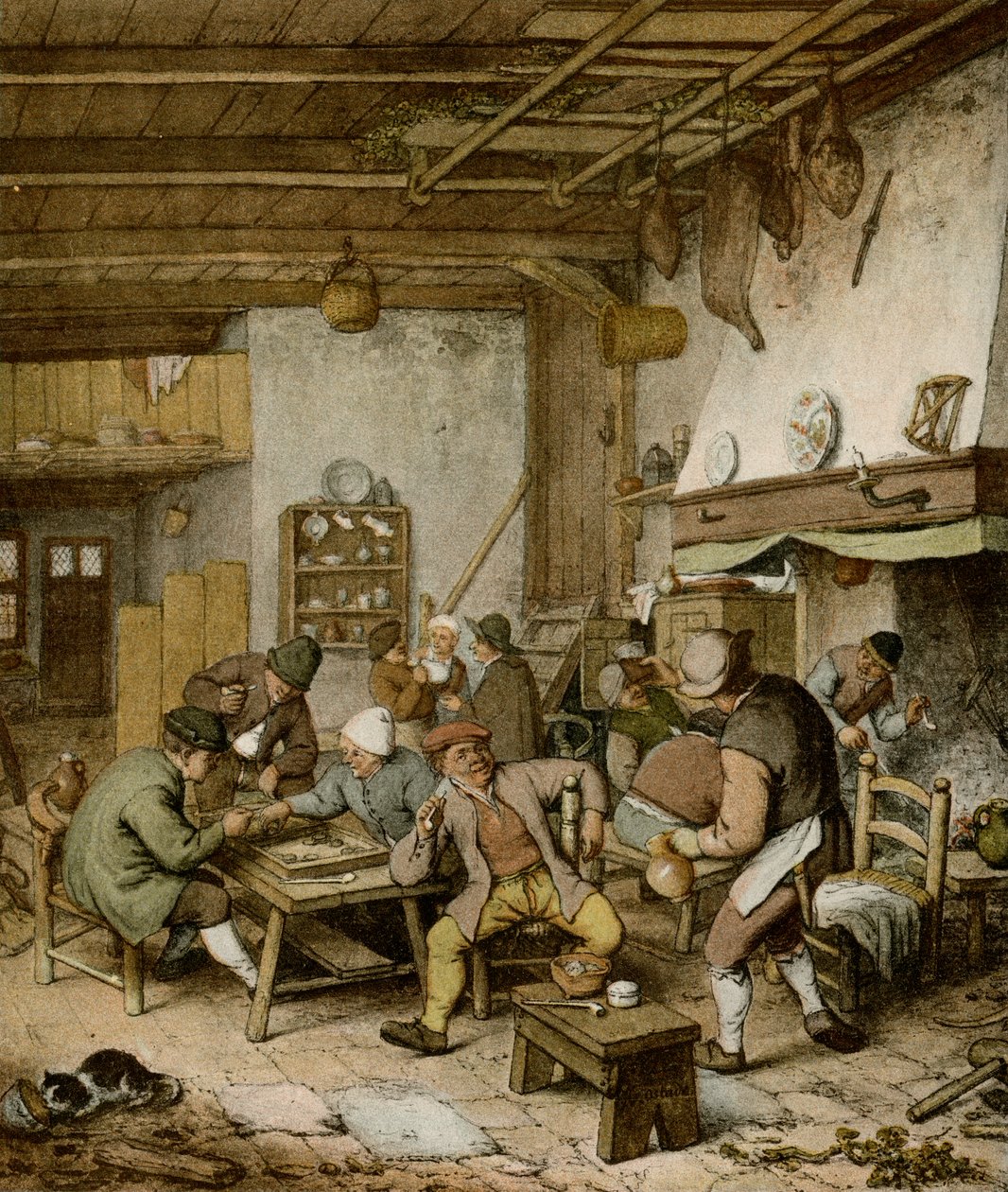 Holandská rolnická krčma od Adriaen Jansz. van Ostade
